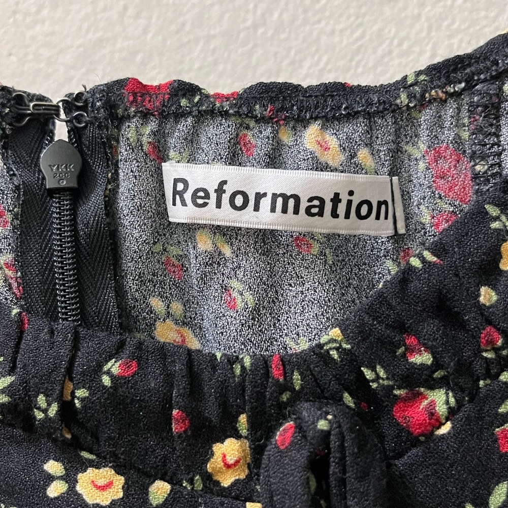 Reformation Sydney Dress in Rebecca, Size 6 - Picture 3 of 12